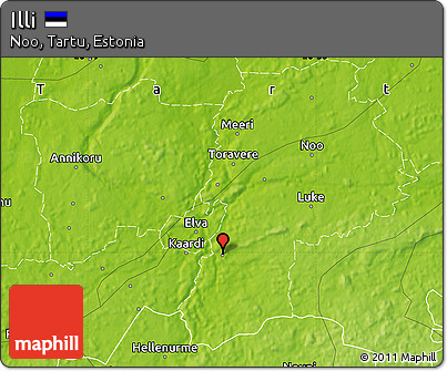 Physical Map of Illi
