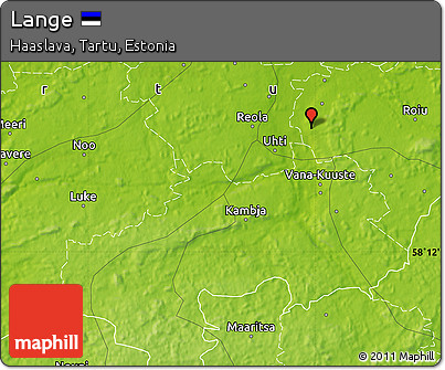 Physical Map of Lange