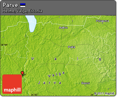Physical Map of Parve