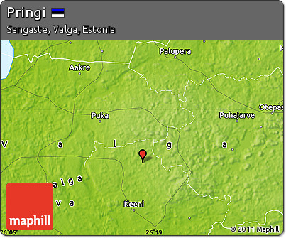 Physical Map of Pringi