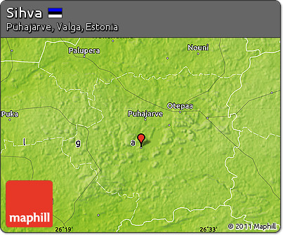 Physical Map of Sihva