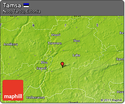 Physical Map of Tamsa