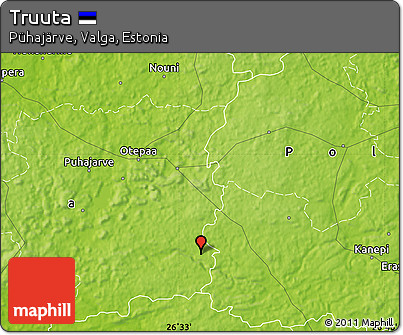 Physical Map of Truuta