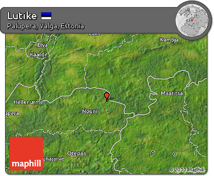 Satellite Map of Lutike