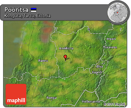 Satellite Map of Pööritsa