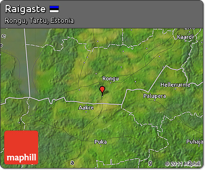 Satellite Map of Raigaste