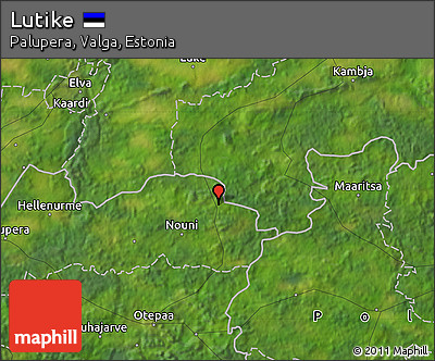 Satellite Map of Lutike