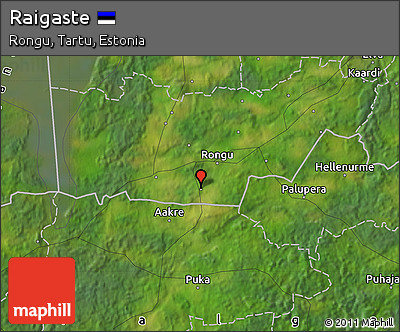 Satellite Map of Raigaste