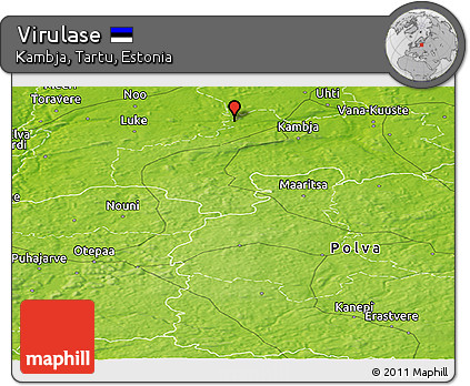 Physical Panoramic Map of Virulase