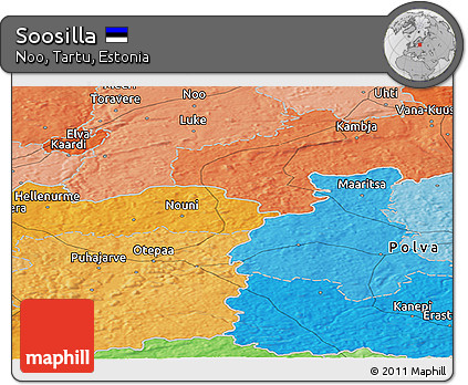 Political Panoramic Map of Soosilla