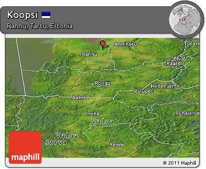Satellite Panoramic Map of Koopsi