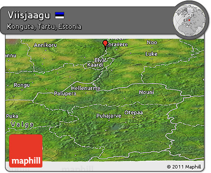 Satellite Panoramic Map of Viisjaagu