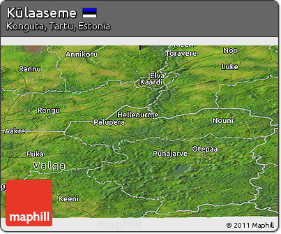 Satellite Panoramic Map of Külaaseme