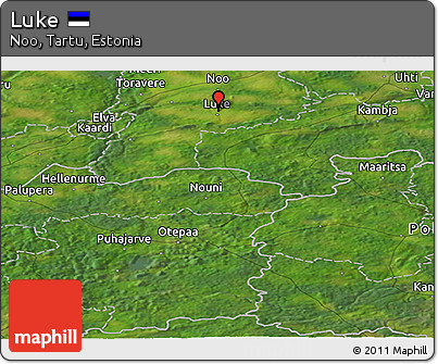 Satellite Panoramic Map of Luke
