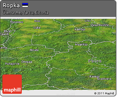 Satellite Panoramic Map of Ropka