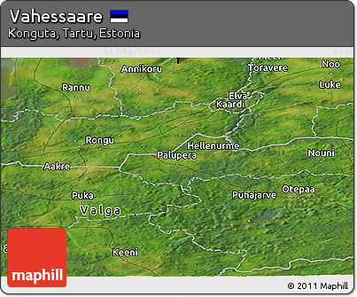 Satellite Panoramic Map of Vahessaare