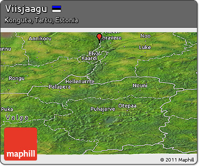 Satellite Panoramic Map of Viisjaagu