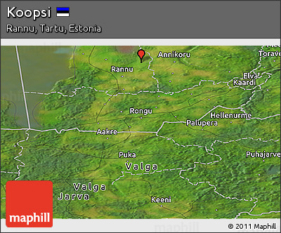 Satellite Panoramic Map of Koopsi