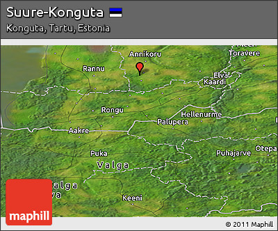 Satellite Panoramic Map of Suure-Konguta