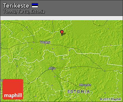 Physical 3D Map of Terikeste