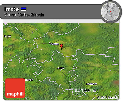 Satellite 3D Map of Imste