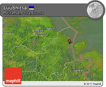 Satellite 3D Map of Lüübnitsa