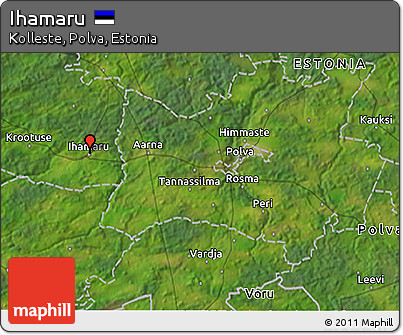 Satellite 3D Map of Ihamaru