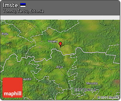 Satellite 3D Map of Imste
