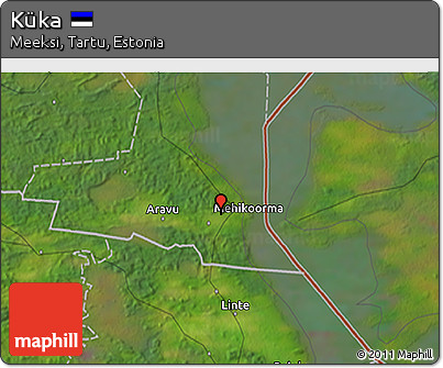 Satellite 3D Map of Küka