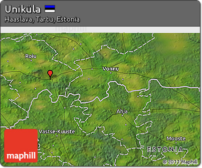 Satellite 3D Map of Uniküla
