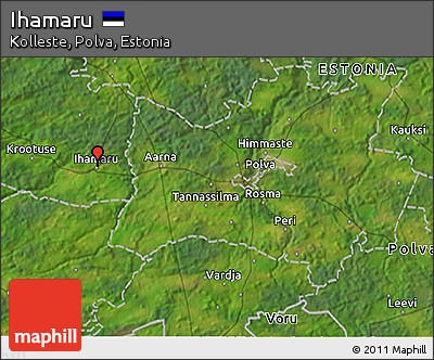 Satellite 3D Map of Ihamaru