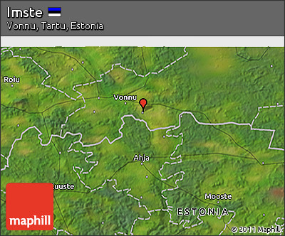Satellite 3D Map of Imste