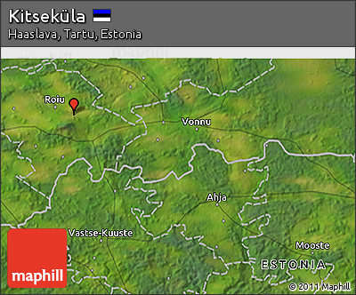 Satellite 3D Map of Kitseküla