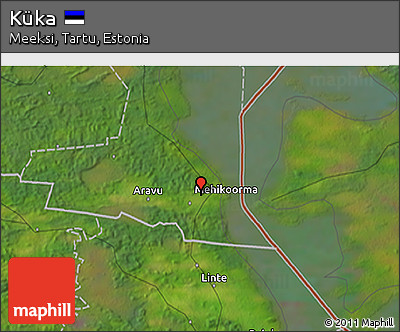 Satellite 3D Map of Küka