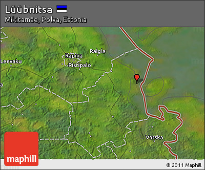 Satellite 3D Map of Lüübnitsa