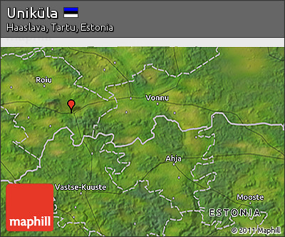 Satellite 3D Map of Uniküla
