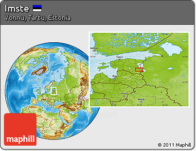 Physical Location Map of Imste