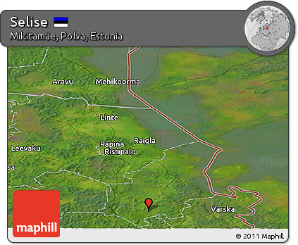 Satellite Panoramic Map of Selise