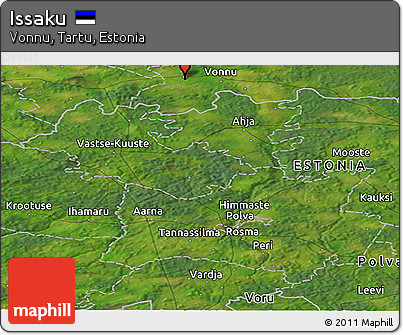 Satellite Panoramic Map of Issaku