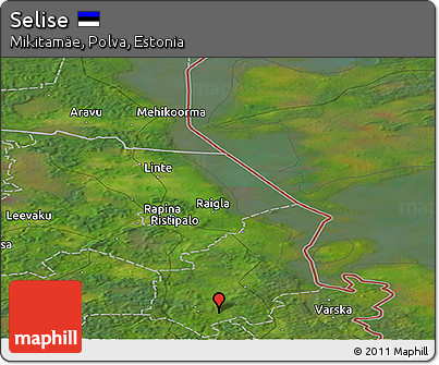 Satellite Panoramic Map of Selise