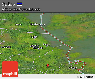 Satellite Panoramic Map of Selise