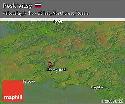 Satellite 3D Map of Peskivitsy