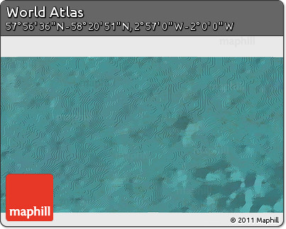Satellite 3D Map of the Area around 58° 8' 44" N, 2° 28' 30" W