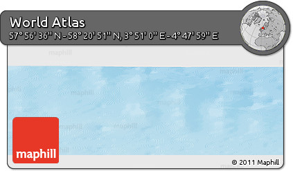 Physical Panoramic Map of the Area around 58° 8' 44" N, 4° 19' 30" E