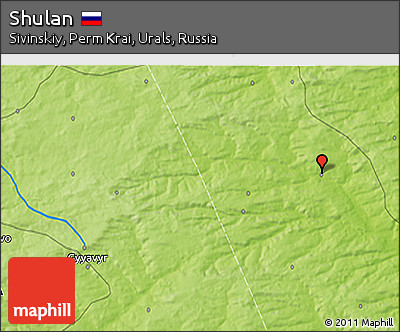 Physical 3D Map of Shulan