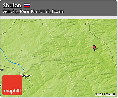 Physical 3D Map of Shulan