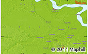 Physical Map of the area around 58° 8' 44" N, 82° 31' 30" E