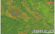 Satellite Map of the area around 58° 8' 44" N, 82° 31' 30" E