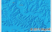Political Map of the area around 58° 30' 22" N, 134° 22' 30" E