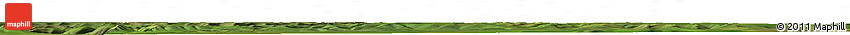 Satellite Horizon Map of the Area around 58° 30' 22" N, 135° 13' 29" E